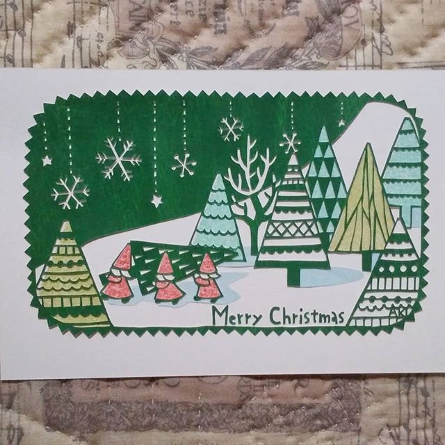 「クリスマス」
10×14.8cm